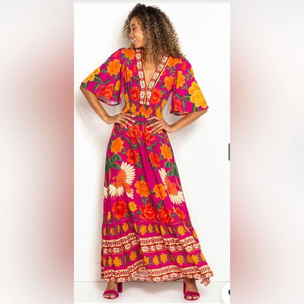 Farm Rio Print Maxi